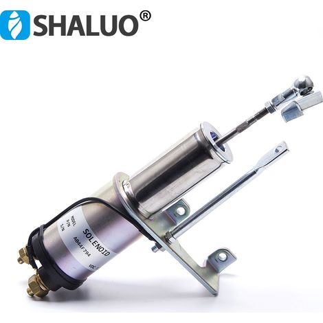 Oil shut-off solenoid valve A044F796, flame cut-off solenoid valve for 4BT 6BT irons, 12V flame switch