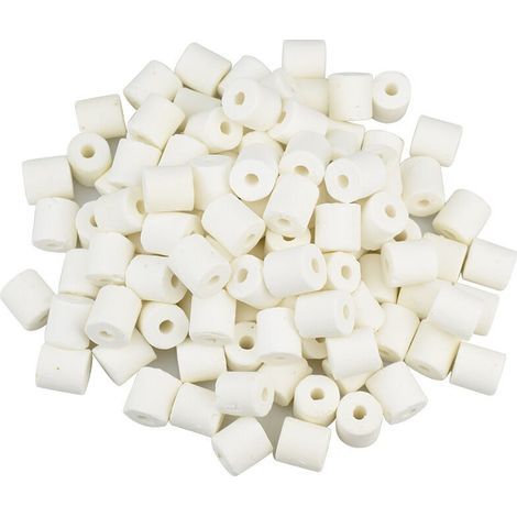 Keramikringe für Aquariumfilter, Bio-Keramikfilter für Teich- und Aquarienfilter, 12 mm, 500 g (1/3)