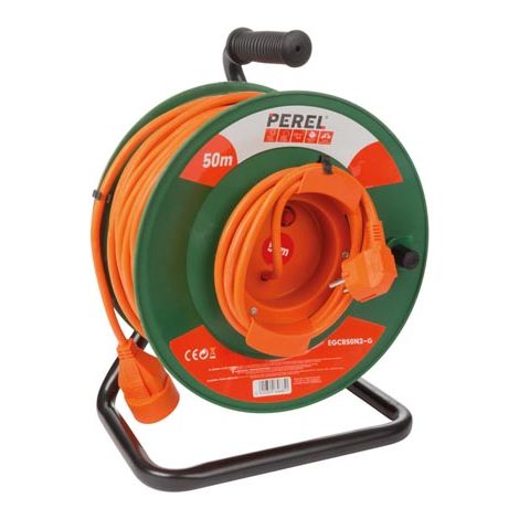 Enrouleur de câble - jardin - 50 m - 3g1.5 schuko