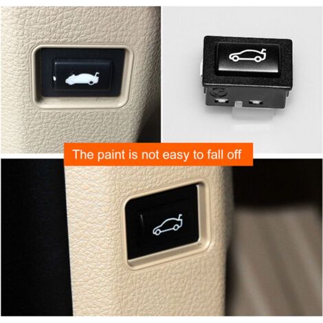 BUNTHAUS Couvercle de bouton de commutateur de couvercle de coffre pour BMW 1 2 3 4 5 6 7 X1 X3 X4 Z4 série E60 E70 E90 F20 F22 F30 F36 F10 F01 F25 E84 E89