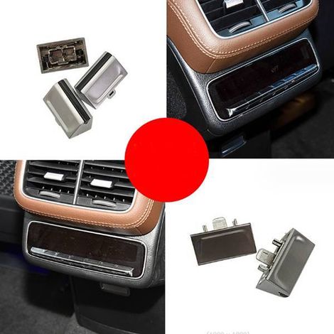 Applicable to the rear air conditioning control button 5 on 20-24 Mercedes-Benz GLS GLE W167 (1/5)