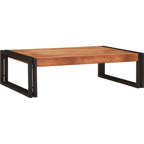 Badregal mit Regal Braun 80 x 50 x 23 cm Massivholz Akazie
