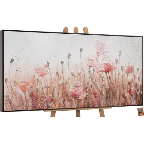 Gemälde April Rahmen Grau 120x60 cm (1/5)