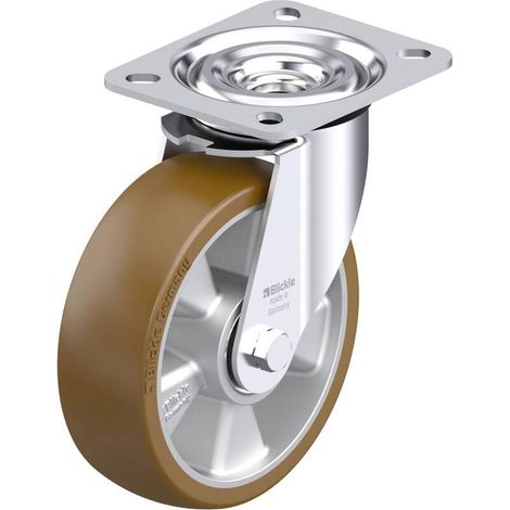 [NEUWERTIG] B-Ware Blickle Lenkrolle Transportrolle 915943 L-ALB 125K 125 mm Tragfähigkeit 250 kg (1/2)