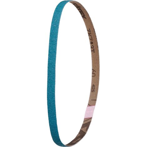 VSM Schleifband Zirkonkorund (ZA) ZK713T, 12x520 mm, Körnung: 80