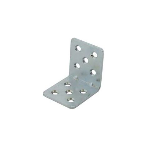PIASTRA DI GIUNZIONE AD ANGOLO PESANTE LARGHEZZA MM.40- - mm.45x45x40 - 50 pezzi