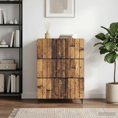 Teenpull – Schubladenschrank Altholz 66 x 34,5 x 92 cm Holzwerkstoff (1/5)