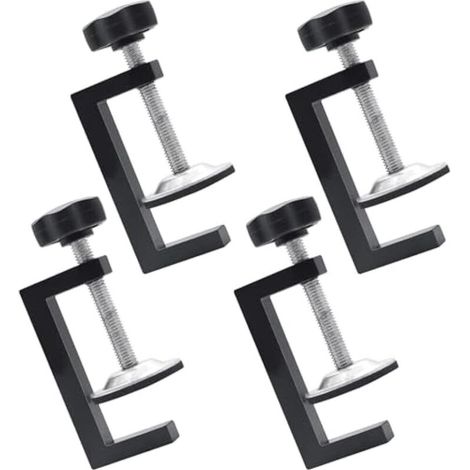 4-teiliges Edelstahl-Klemmenset – Verstellbare Klemmen 10–57 mm für Schubladenmontage, Bauwesen und Holzbearbeitung (1/5)
