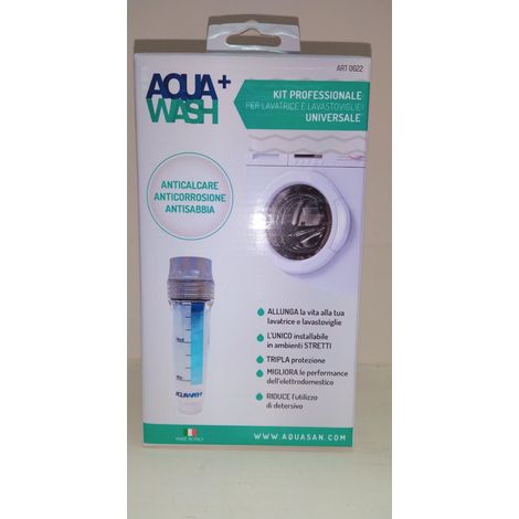Filtro Anticalcare per Lavatrici e Lavastoviglie AquaSan AquaWash+