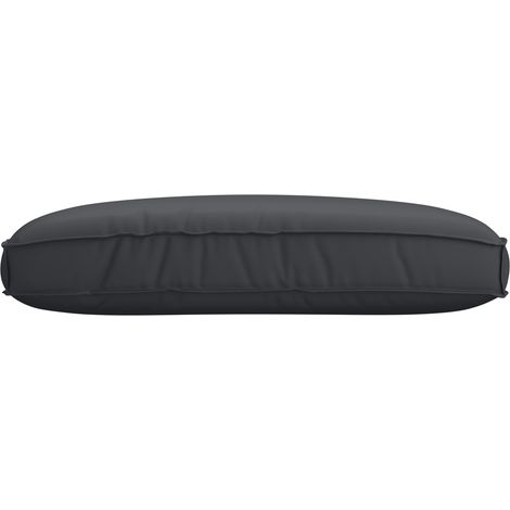 Coussin d'extérieur，Coussin pour assise de palette Noir 120 x 80 x 12 cm CFW179518 (1/5)