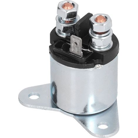 Relais de Démarreur, Relais de Solénoïde de Démarreur, Accessoire électrique Tondeuse Pièce de Rechange pour Générateur de Moteur 188F 190F, Démarreurs de Sports Motorisés (1/5)
