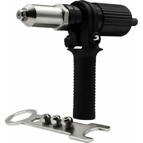 Adaptateur Riveteuse, Kit d'adaptateur de Pistolet à Riveter pour Perceuse électrique sans Fil (1/5)