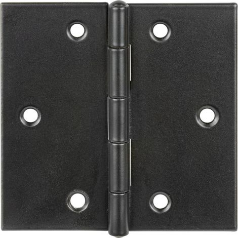 Vormann Scharnier Stahl 6 x 6 cm schwarz (1/2)