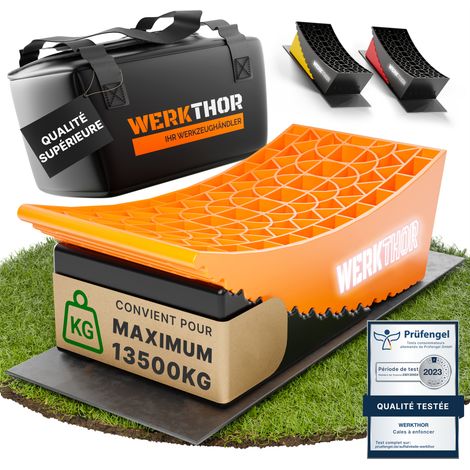 rampe nivelage camping car werkthor 2-pièces facile & stable (1/5)