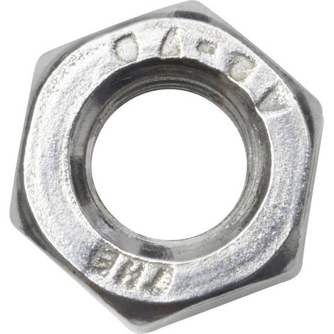 Dado esagonale swg 317 6 25 DIN 934 zincato M6