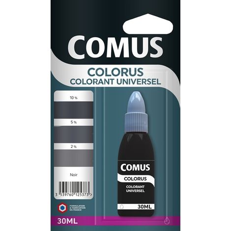 Colorus - NOIR 30ml - Colorant Universel - COMUS (1/2)