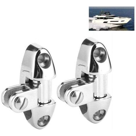 Bimini-Top-Montage, drehbares Deckscharnier mit Hardware-Zubehör für Gummi-Marineyacht, anderes Auto, Ersatzteil A