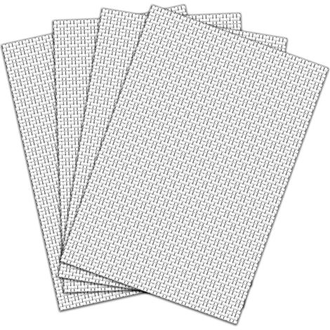Grillage anti Rongeur et Fin, 4 Pièces Grille Rigide et Inox anti Souris - 20 Mailles - Anti les Insectes Rats Dans le Jardin - 210 x 300 mm (1/5)