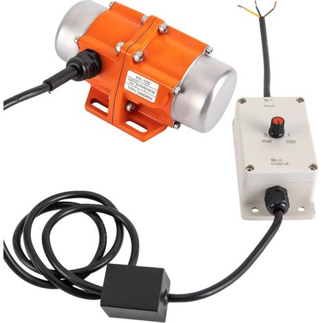 Vibrating Motor 220V 100W Single Phase with Cruise Control Small vibrator motor continuously adjustable from 0 to 3000 rpm for mining, metallurgy and coal (1/5)