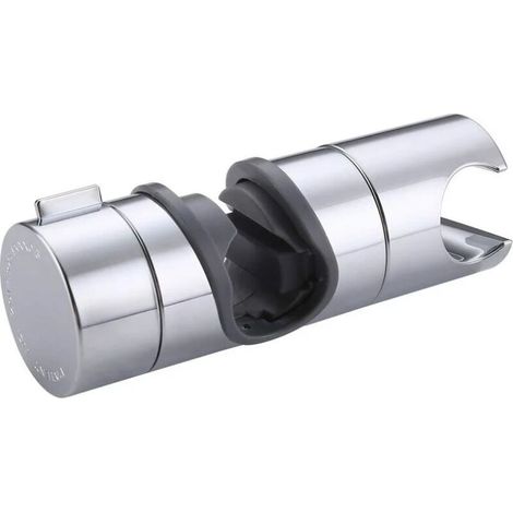 royaluxe - Support Douche Support Douchette Salle de Bain Accessoires Colonne de Douche Réglable Remplacement Support de Pommeau de Douche ABS Chromée, PB4-CH (1/5)