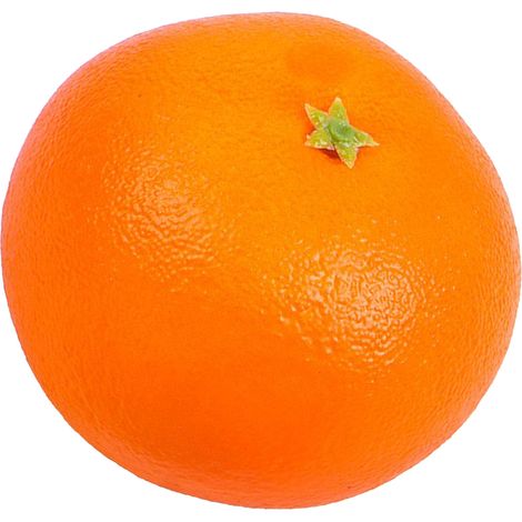 Fruits artificiels réalistes en ABS, délicats et fragiles, pour la photographie et la présentation. Jaune et orange. (1/5)
