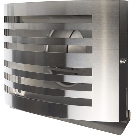 Wetterschutzgitter Alfa Abluftgitter Premium Gitter Lüftungsgitter Edelstahl 150mm Edelstahl gebürstet (1/5)
