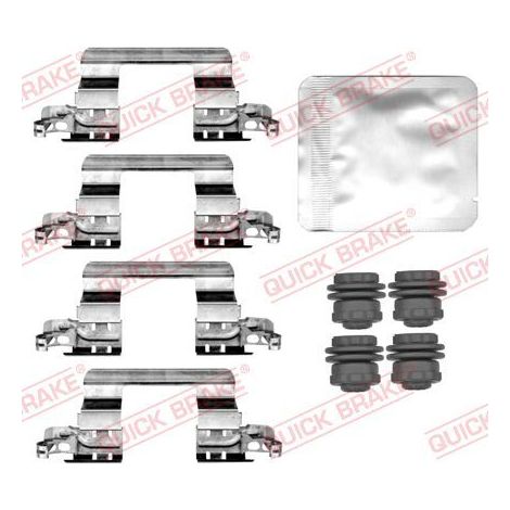 Kit d'accessoires, plaquette de frein à disque QUICK BRAKE 109-0187 BMW