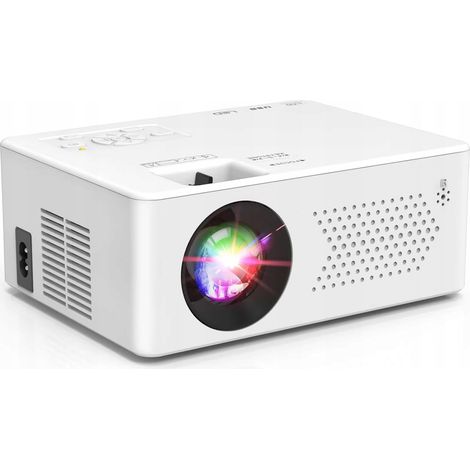 Mini projecteur iOS Android Windows Bluetooth 1080p compatible avec les clés TV et HDMI (1/5)