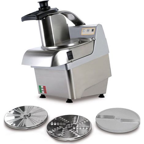 Coupe légumes électrique professionnel avec disques - 200Kg/H - Resto Italia