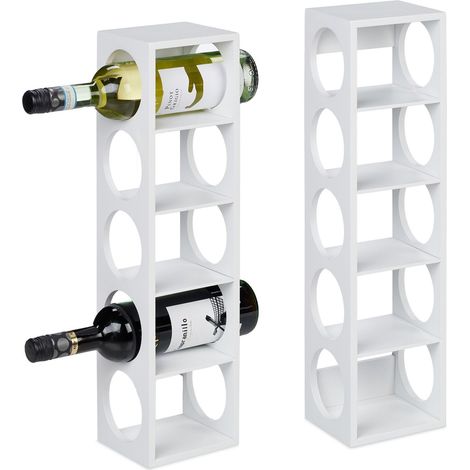 Weiweinregal 2er set