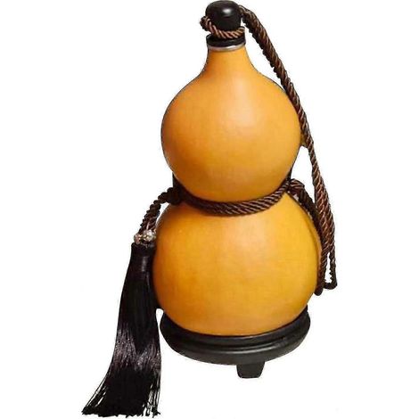 Carafe à vin portable avec pompon et corde, en forme de calebasse, grande capacité, idéale pour les voyages, les anniversaires et le quotidien, 500 ml. Accessoire tendance pour les voyages, les annive (1/5)
