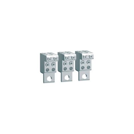 Cage P160 Cu/Al 3P 6x4-25mm² - APPAREILLAGE DE TETE HAGER HYS055H (1/2)