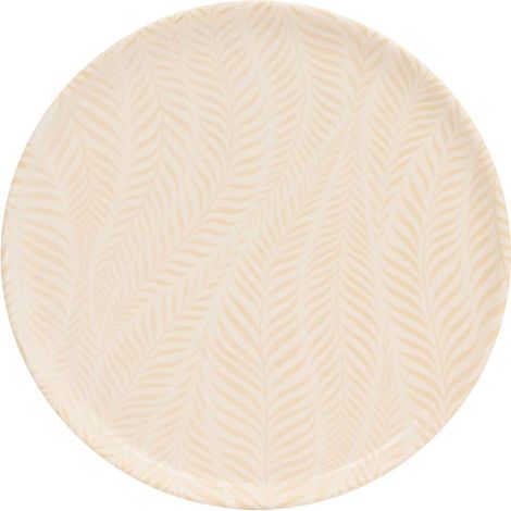 Plato postre Gina D22cm crema - Atmosphera créateur d'intérieur (1/2)