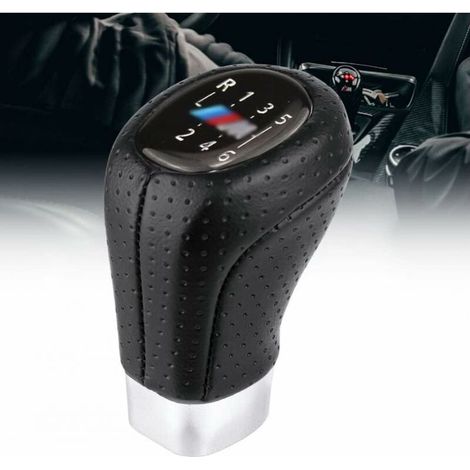 Pomo de palanca de cambios de 6 velocidades para BMW E34 E36 E38 E39 E46 E53 E60 E61 E63 E64 E83 E90 E91 E92 E93, pomo de cambio manual (1/4)