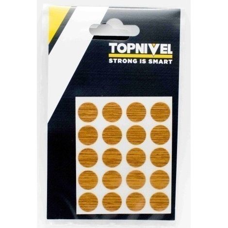 Tapon Cubretornillo Adhesivo 13Mm Rob Nivel 20 Pz