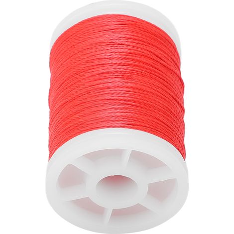 Fil de réparation pour arc, corde d'entretien rouge 110m, accessoire pour visette et encoche de chasse (1/5)