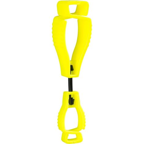 Pinza para guantes, libre de metales A002 Amarillo