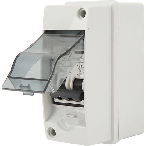 2-poliger Miniatur-Leistungsschalter DC 12 V bis 400 V AC 90 V bis 400 V, Solartrennschalter für Wohnmobile und Solaranlagen (1/5)