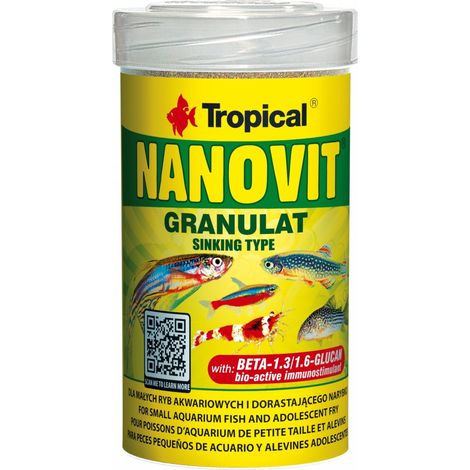 Tropisches Nanovit-Granulat 250 ml/175 g