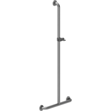 Main courante Inox Care avec barre support douchette NORMBAU