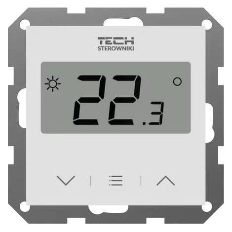 Tech Regolatore di temperatura bianco senza fili per caldaia