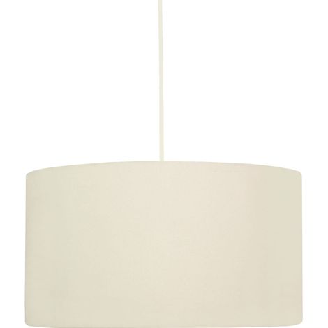 Suspension Candellux Onda tissu blanche Ø40 cm E27 (1/2)