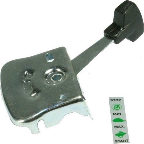 Mango del acelerador estándar galvanizado compatible con cortacésped 450004