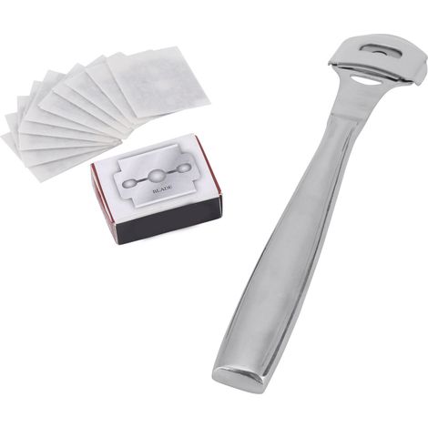 Couteau à parer cuir professionnel avec lames de rechange pour affinage et amincissement du cuir (1/5)