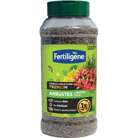 Engrais longue durée premium arbustes coniferes et buis 600 g - FERTILIGENE - FEGLDARB (1/5)