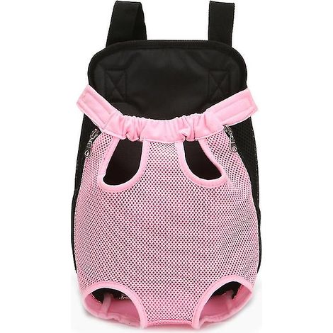 Verstellbarer Fronttragerucksack für Katzen und kleine Hunde – Beige M (1/4)