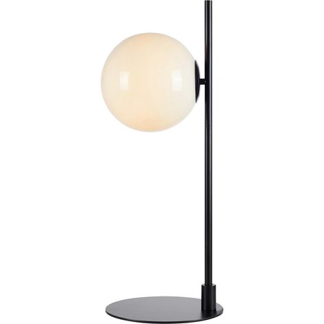 Markslojd DIONE Lampe de Table 1 Globe Light Noir, Blanc (1/3)