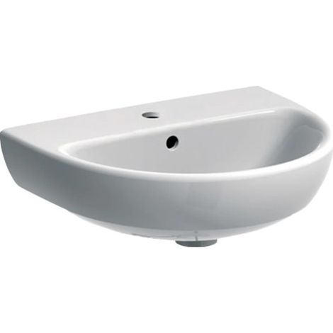Lave-mains 50 cm blanc brillant - Geberit Selnova - Senza colonna - Accessorio: Senza colonna (1/5)
