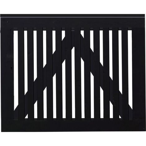 Plus Tor Sendai 100 x 80 cm RAL 9005 Schwarz
