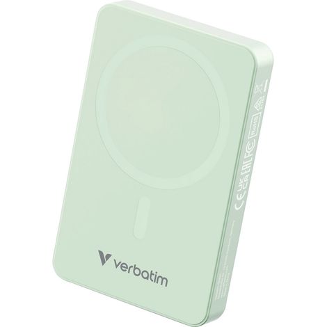Verbatim Essential Power Bank magn.wirel. 10000mAh grün 32228 (1/3)